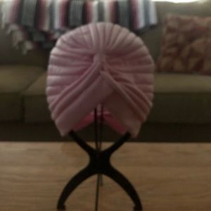 Light Pink Turban Head Wrap